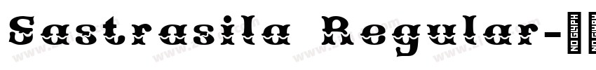 Sastrasila Regular字体转换